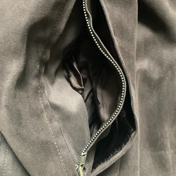 WEATHERPROOF Mens L Micro Suede Bomber JACKET -Mii Amo Spa Sedona -Like new - Picture 7 of 11